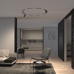 Светодиодный трековый светильник магнитный Elektrostandard Slim Magnetic 4200К 12 Вт 6 кв.м черный (a066517) - фото 3