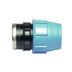 Изображение товара Муфта ПНД Unidelta компрессионная переходная 25х3/4 ВР(г)