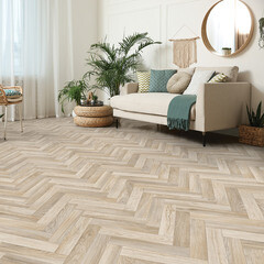 Линолеум полукоммерческий 3 м Juteks Nelson Flamenco 1 антистатический - фото 5