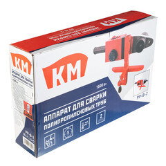 Сварочный аппарат для полипропиленовых труб КМ PP-B-2 d20-63 мм 1500 Вт (PP-B-2) - фото 6