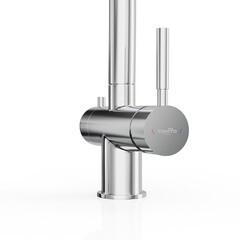 Смеситель для кухни Tokito Aisai хром с вытяжной лейкой с подключением к фильтру однорычажный (TOK-AIS-1021) - фото 3