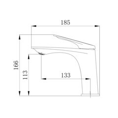 Смеситель для раковины Tokito Mitsuishi однорычажный хром (TOK-MIT-1011) - фото 3