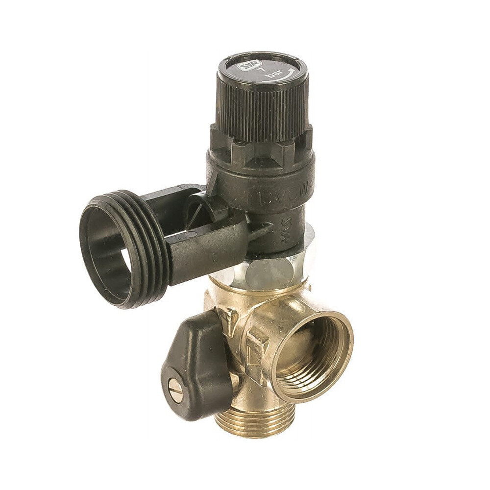 Изображение товара Группа безопасности бойлера Elsen ESB01.10 7 атм, 3/4" наружная резьба, 95 °C Изображение товара Группа безопасности бойлера Elsen ESB01.10 7 атм, 3/4" наружная резьба, 95 °C