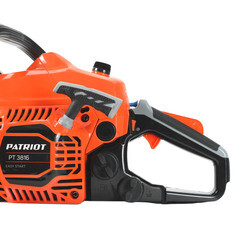 Бензопила Patriot PT3816 2 л.с. 16" шаг 3/8" паз 1,3 мм 57 звеньев (220105510) - фото 6