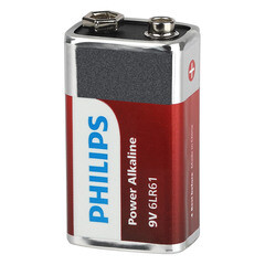 Батарейка Philips Power (Б0062717) крона 6LR61 9 В (1 шт.) - фото 3