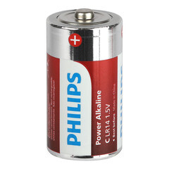 Батарейка Philips Power C LR14 1,5 В (2 шт.) (Б0062687) - фото 3