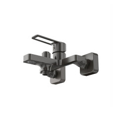 Смеситель для ванны Tokito Kobe графит однорычажный с коротким изливом с лейкой (TOK-KOB-1014) - фото 10