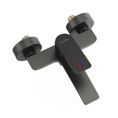 Смеситель для ванны Tokito Mitsuishi графит однорычажный с коротким изливом с лейкой (TOK-MIT-1014GM) - фото 13