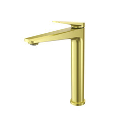 Смеситель для раковины высокий Tokito Kin золото однорычажный (TOK-KIN-1012) - фото 1