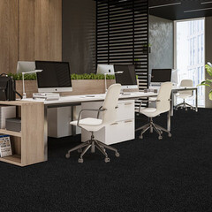 Ковролин бытовой Нева Тафт Астра 78 черный 4 м - фото 6