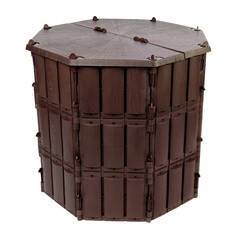 Изображение товара Компостер Павловская Заря Удачный 600 л с крышкой и дном