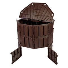 Компостер Павловская Заря Удачный 600 л с крышкой и дном - фото 5