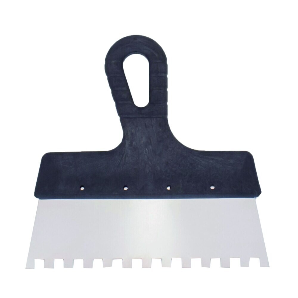 Шпатель для клея зубчатый Color Expert 200х8 мм нержавеющая сталь с пластиковой ручкой (91337612)