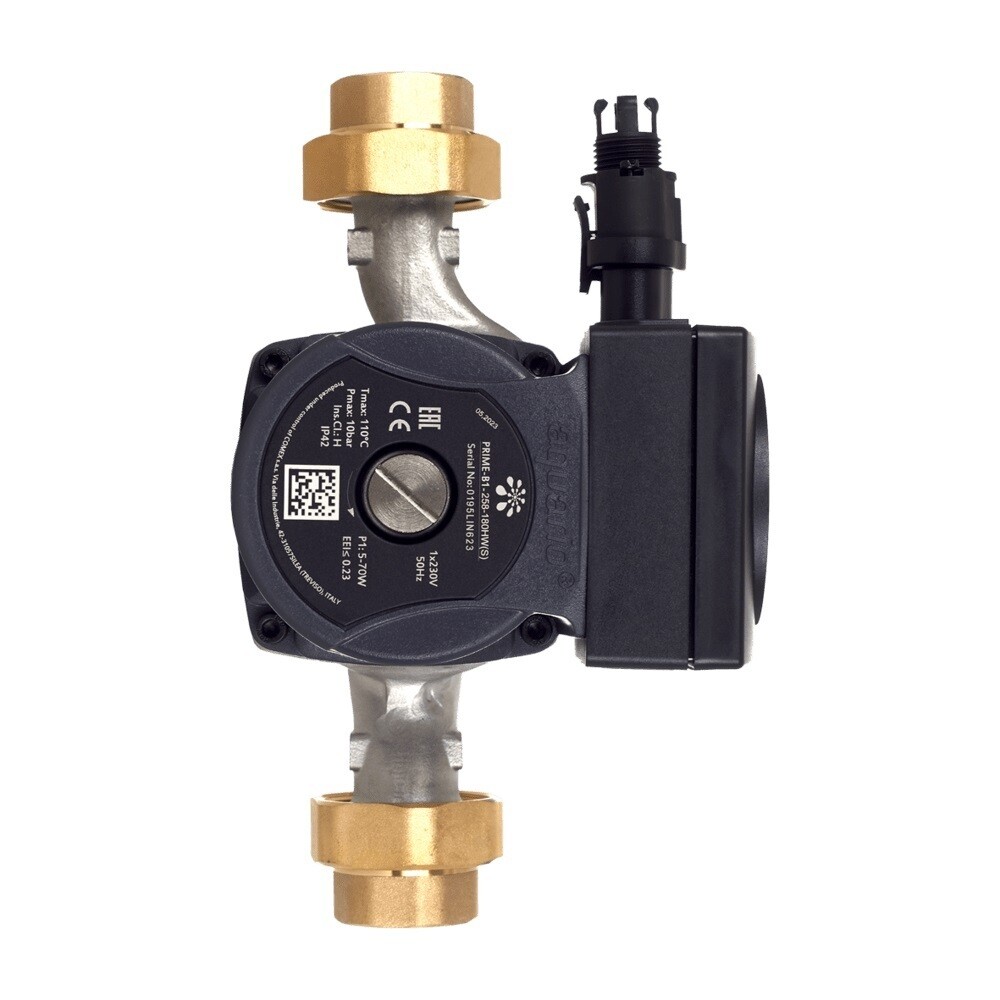 Изображение товара Циркуляционный насос для систем отопления Aquario Prime-B1-258-180HW S DN25 подъем 8 м 180 мм (5180)