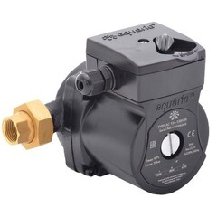 Изображение товара Циркуляционный насос для систем отопления Aquario AC 154-130HW DN15 подъем 4 м 130 мм с гайками (5154)