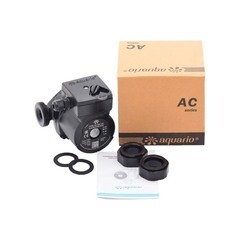 Циркуляционный насос для систем отопления Aquario AC 254-130 DN25 подъем 4 м 130 мм с гайками (5254) - фото 3