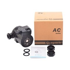 Циркуляционный насос для систем отопления Aquario AC 258-180 DN25 подъем 8 м 180 мм с гайками (5358) - фото 3