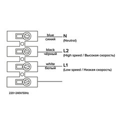 Вентилятор канальный осевой Era Pro Typhoon d100 мм белый - фото 6