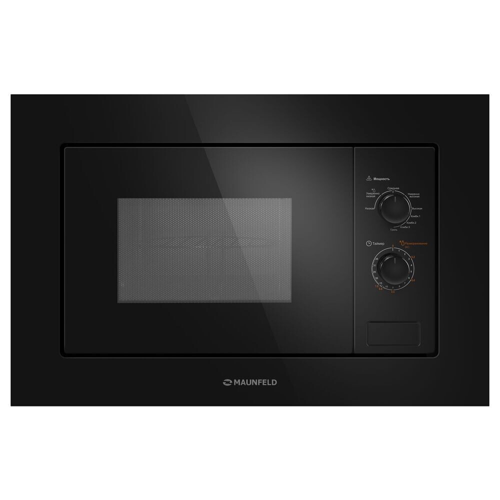 Изображение товара Микроволновая печь Maunfeld MBMO820MGB203 Механическое управление, 20 л, черная