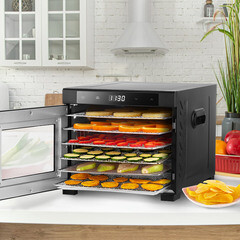 Сушилка для овощей и фруктов Kitfort КТ-1964 черная - фото 2