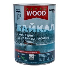Краска для деревянных фасадов и интерьера Fabitex Байкал сибирский кедр 0,75 л