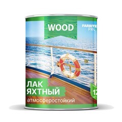 Лак яхтный уралкидный Fabitex Профи Wood высокоглянцевый 0,8 л