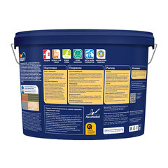 Краска фасадная Dulux/Luxium Weathershield Extraflex эластичная акриловая база BW белая 9 л - фото 3