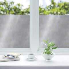 Пленка статическая декоративная для окон серая 0,45х1,5 м Room Decor - фото 2