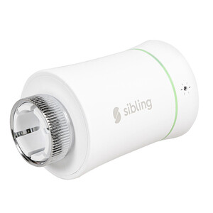 Умная термоголовка для радиатора Zigbee Sibling Smart Home белая ...