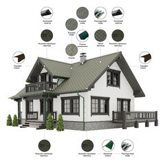 Черепица гибкая Docke Standard Сота коричневая 3 кв.м - фото 8