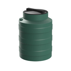 Изображение товара Емкость Polimer Group V-100 100 л пластиковая с крышкой зеленая