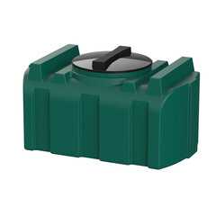 Изображение товара Бак для жидкостей Polimer Group R 100 100 л пластиковый с крышкой зеленый