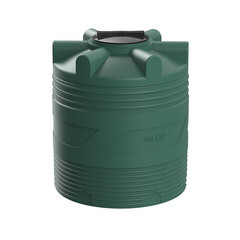 Изображение товара Емкость Polimer Group V-500 500 л пластиковая с крышкой зеленая