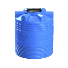 Изображение товара Емкость Polimer Group V-500 500 л пластиковая с крышкой синяя