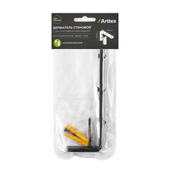 Кронштейн для алюминиевого карниза Facile металлический черный - фото 3