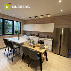 Масло Dusberg для дерева с твердым воском бесцветное шелковистое 2 л - фото 7