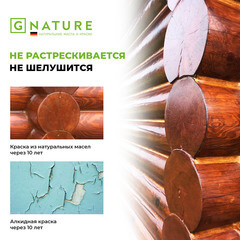 Масло GNature Hirnholzschutz для защиты торцов бесцветное 0,75 л - фото 6
