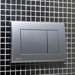 Клавиша смыва для инсталляций Alcadrain M27 хром матовый (539947) - фото 5