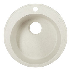 Мойка для кухни Ulgran Practik d48х20 см врезная искусственный камень белый камень - фото 6