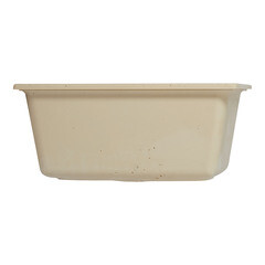 Мойка для кухни Ulgran Practik 43х49х20 см врезная искусственный камень слоновая кость - фото 4