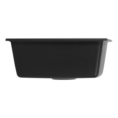 Мойка для кухни Ulgran Forte 46х50х20 см врезная с сифоном кварц уголь - фото 5