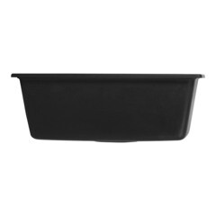 Мойка для кухни Ulgran Forte 51х51х20 см врезная с сифоном кварц уголь - фото 4