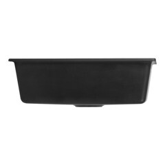 Мойка для кухни Ulgran Forte 58х50х20 см врезная с сифоном кварц уголь - фото 6