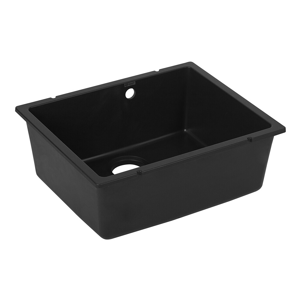 Изображение товара Мойка для кухни Ulgran Underground 55х45х20 см кварц уголь подстольная