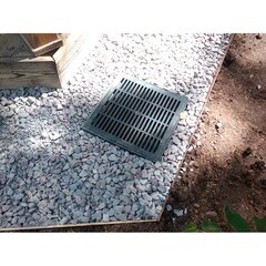 Дождеприемник пластиковый 300х300 мм Gidrolica черный - фото 18