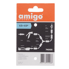 Муфта 1/2 для шланга Amigo (74005) - фото 3