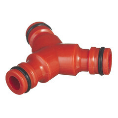 Изображение товара Тройник 1/2 для поливочного шланга Amigo пластиковый (74003)