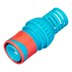 Штуцер 3/4 для поливочного шланга MPF пластиковый с аквастопом (ДС.071279) - фото 1