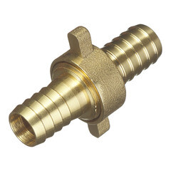 Соединитель 1/2 для поливочного шланга Профитт латунный (101092) - фото 4