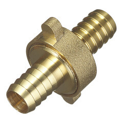 Соединитель 3/4 для поливочного шланга Профитт латунный (101122) - фото 4